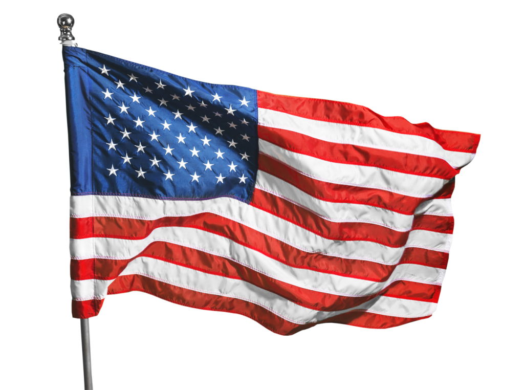 american-flag-representing-gun-training-in-evanston